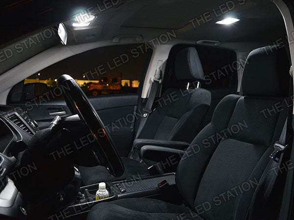 2012 2016 Honda Crv White Smd Led Interior And License Plate Lights Package
