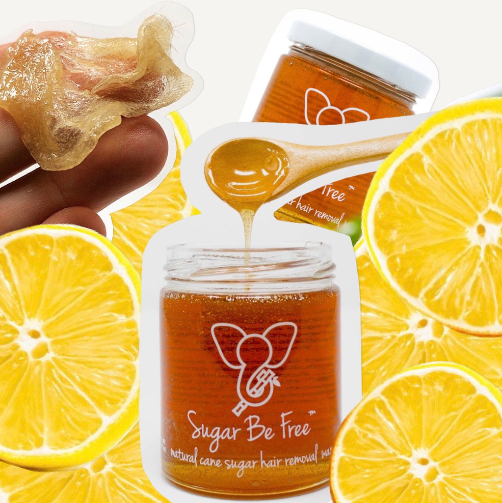 Organic sugar wax