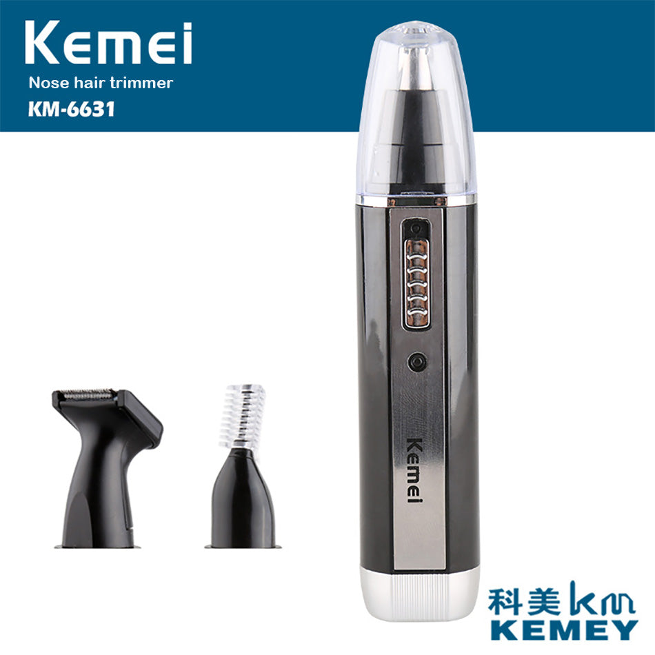3 In 1 Electric Rechargeable Nose Ear Hair Trimmer For Men