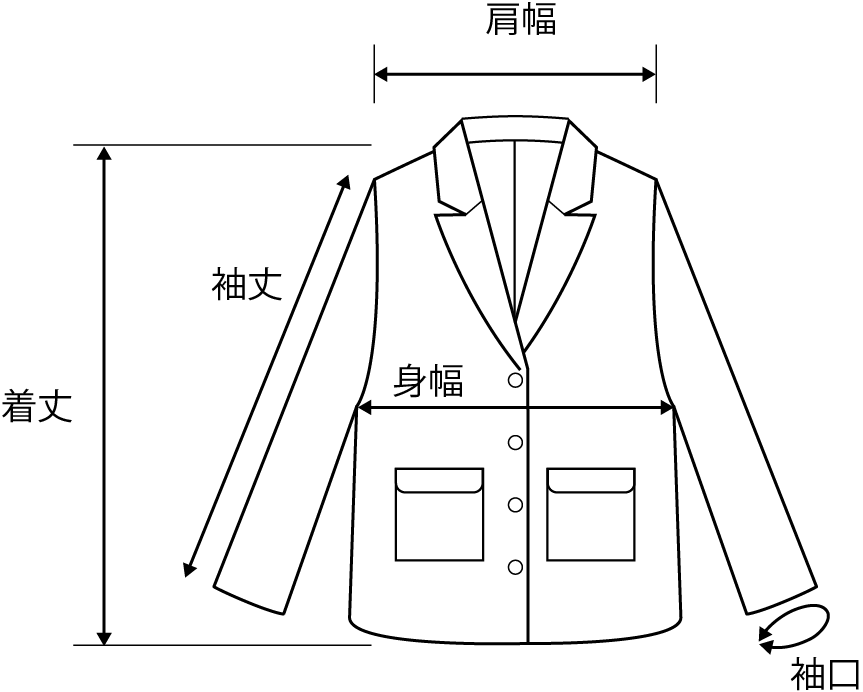 JACKET size