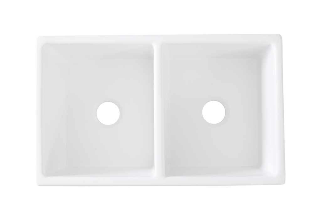 Double Country Farmhouse Sink 33 Inch – Farmhousesinks Com