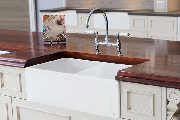 Double French Farmhouse Sink - 33 * 20 * 10