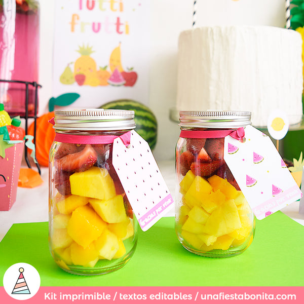 Party ideas Tutti Frutti