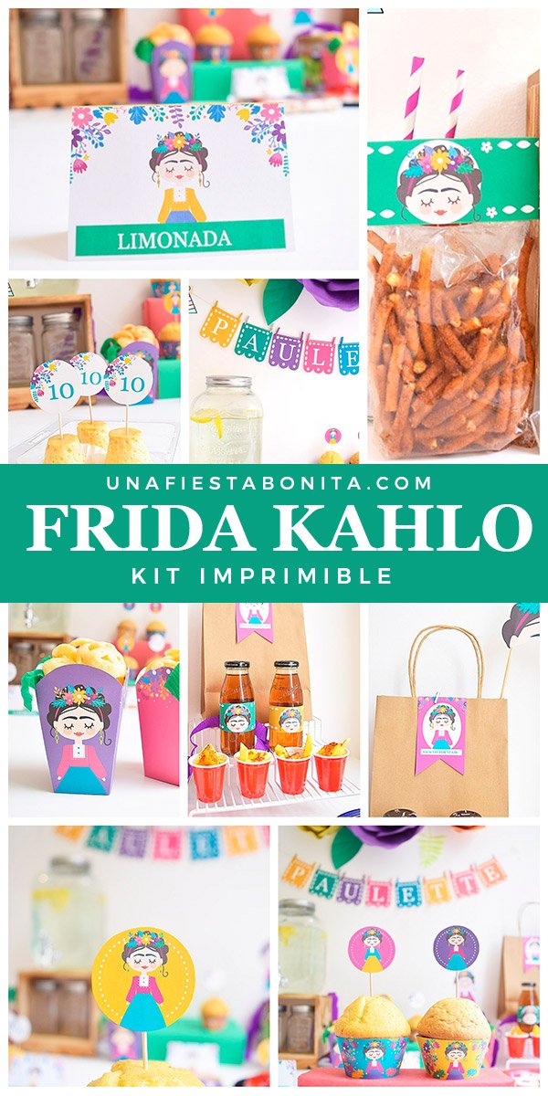 ideas fiestas cumpleaños frida kahlo
