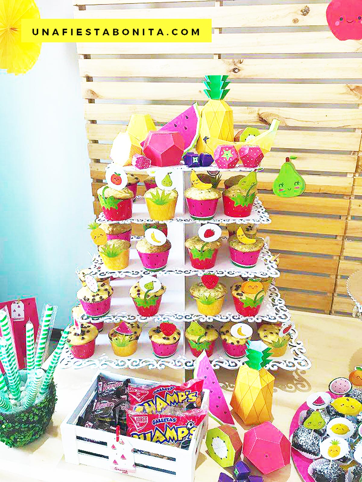 ideas para fiestas tutti frutti cumpleaños frutas