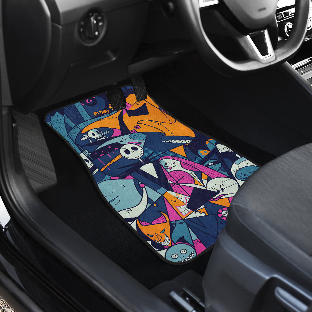 Nightmare Before Christmas Car Mats 1 99shirt