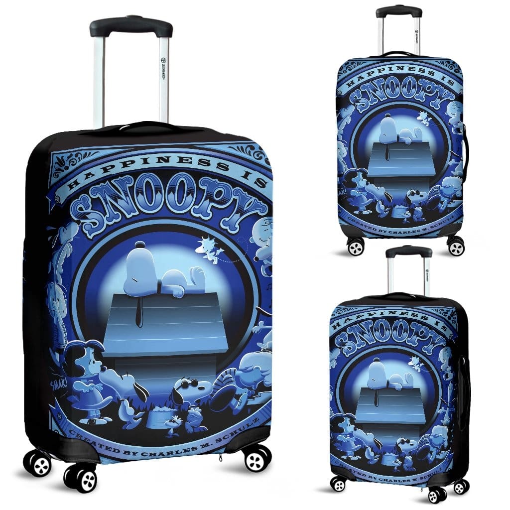 snoopy luggage