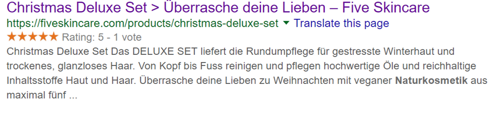 Rich Snippets für Bewertungen - Inara schreibt