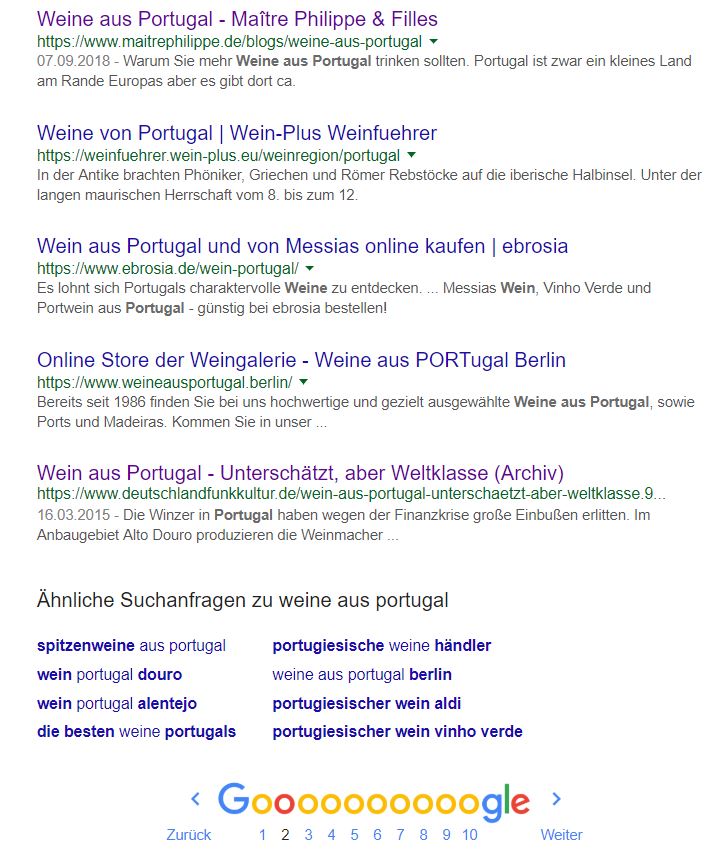 Verbessertes Google Ranking von ganzen 8 Seiten innerhalb von 3 Monaten - inara schreibt