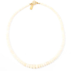 White Ethiopian Opal Statement Necklace Fine Jewelry