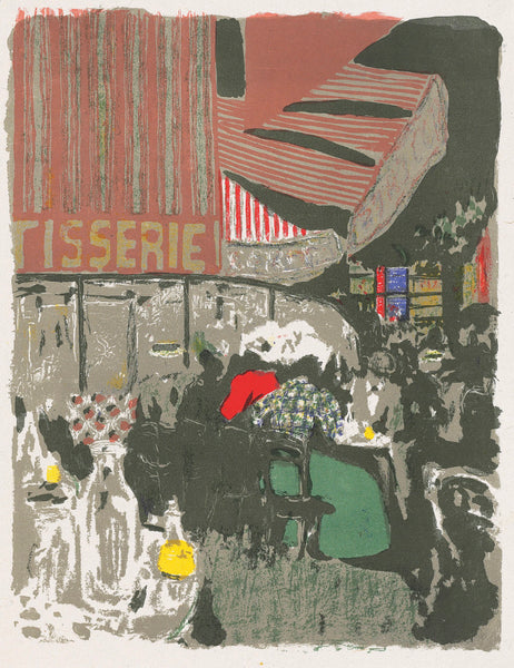Edouard Vuillard - Paysages et Interieurs - La Patisserie - The Pastry Shop - original color lithograph