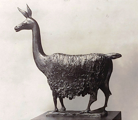 Joseph Hecht - Lama - Bronze