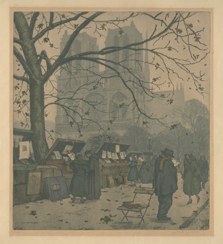 Les marchand de livres - Book Sellers quais de Notre-Dame - Quai de Montebello - Stetti-Zamponi.jpg