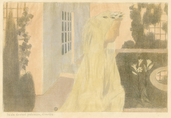 Maurice Denis - Amour - La Vie Devient Precieuse Discrete -  Life Becomes Discreet Precious