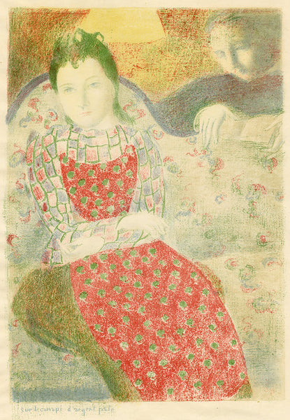 Maurice Denis - Amour - Sur le Canapé d'Argent Pâle - On the Pale Silver Sofa