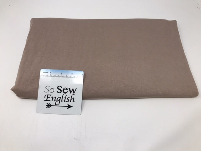 SOLID MOCHA 210gsm- Modal Spandex - By the yard