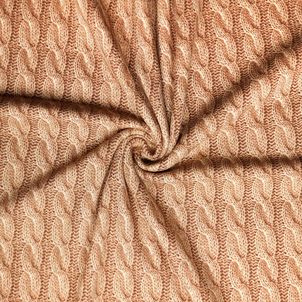 cable knit fabric by the yard