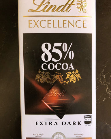 85% Cocoa Lindt Chocolate
