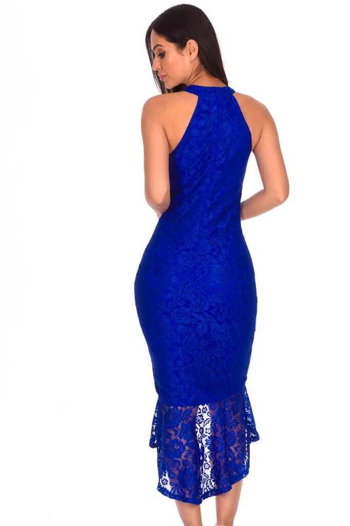 ax paris royal blue dress