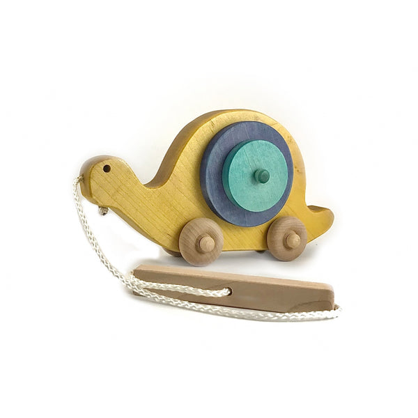 snail pull toy