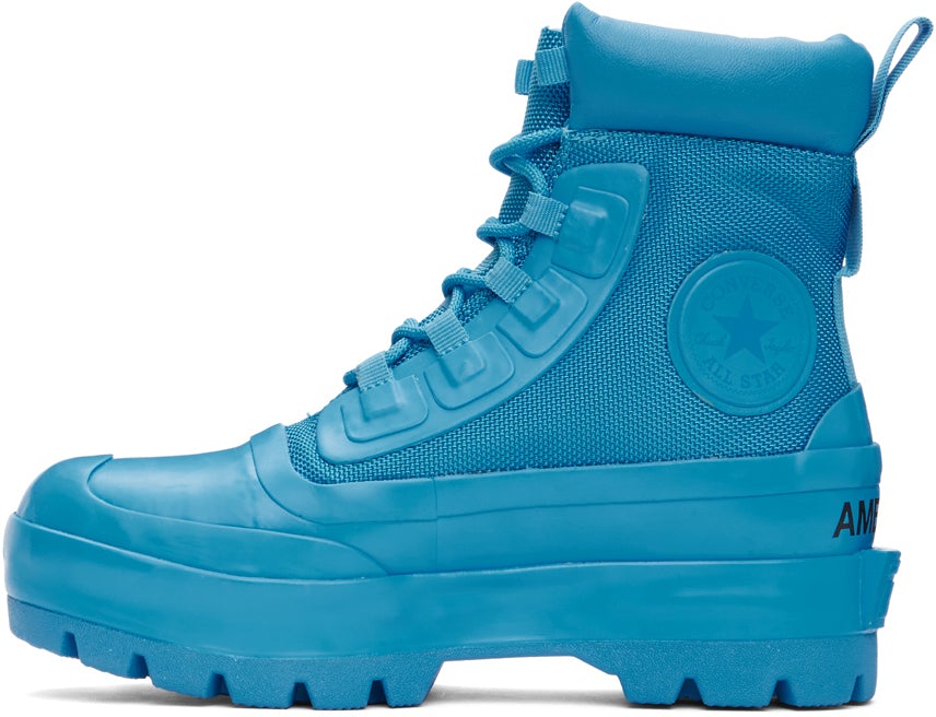 blue converse edition ctas duck ankle boots