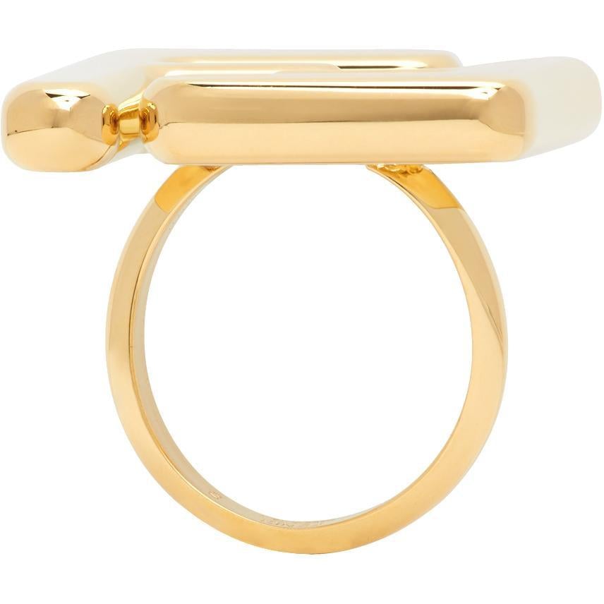 fendi maxi logo ring