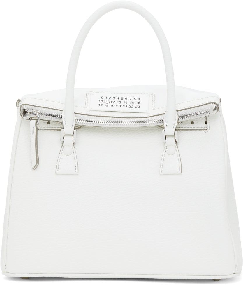 Maison Margiela White Small 5AC Birkin Bag – BlackSkinny