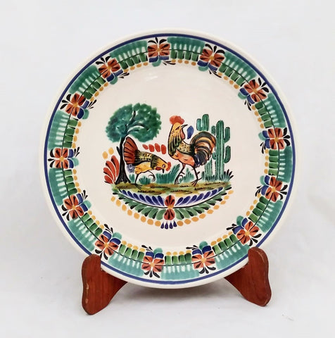 mexican-ceramics-serving-platters-rooster