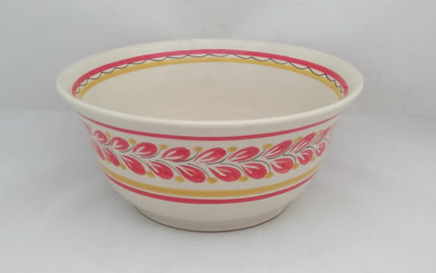 mexican-ceramic-salad-bowl-red-flower-mayolica