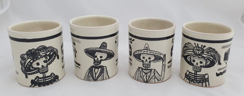 mexican-ceramic-mugs-handmade-handcrafts-catrina-folkart-halloween-decor