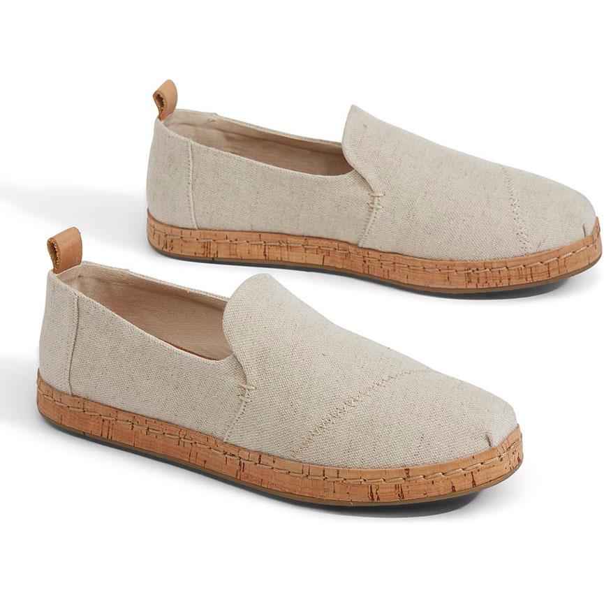 cork slip on shoes