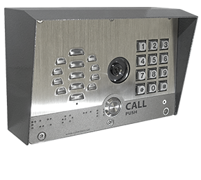 011414 SIP-enabled h.264 Video Outdoor Intercom with Keypad