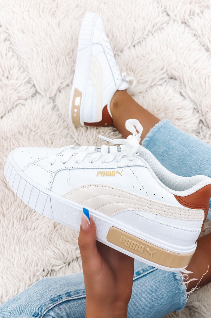 Cali Star Sneaker Puma White Pristine Jean Jail