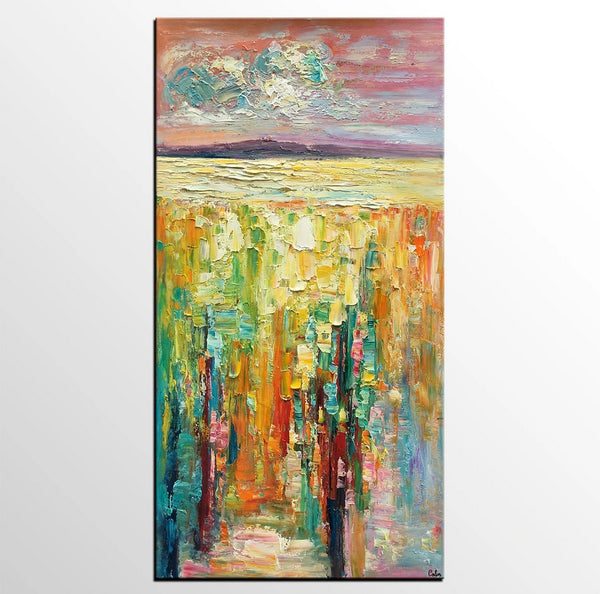 Extra large canvas painting, huge paintings, heavy texture paintings, abstract wall art 