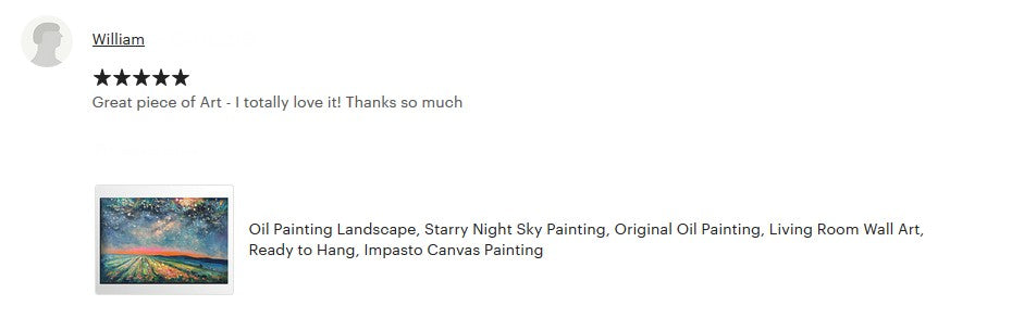 Starry Night Painting, Original Landscape Wall Art, Heavy Texture Art Painting, Contemporary Art