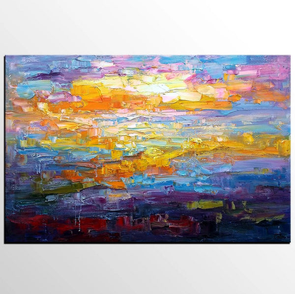 Extra large canvas painting, huge paintings, heavy texture paintings, abstract wall art 