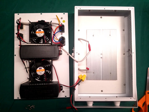 Inside a Red Light Therapy Panel