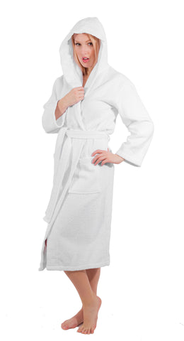 Salbakos Hooded Kimono Bathrobe