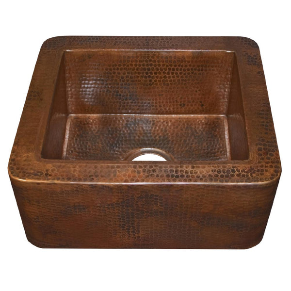 Native Trails Cabana 18 Copper Farmhouse Sink Antique Copper Cps213