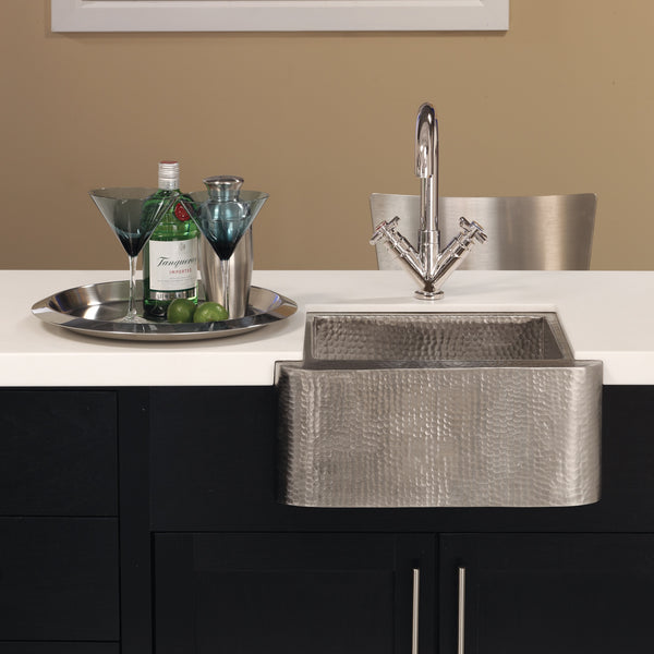 Native Trails Cabana 18 Nickel Farmhouse Sink Brushed Nickel Cps513