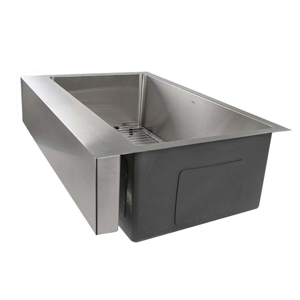 Nantucket Sinks Pro Series 33 Stainless Steel Retrofit Farmhouse Sink