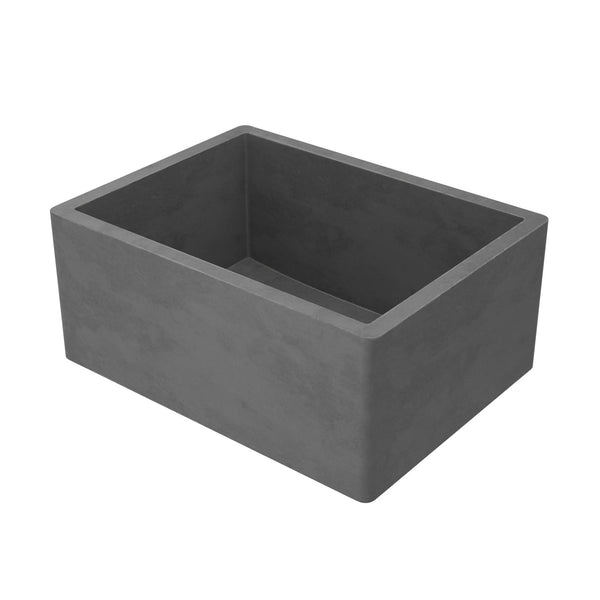 Native Trails 24 Nativestone Concrete Farmhouse Sink Slate Nsk2418