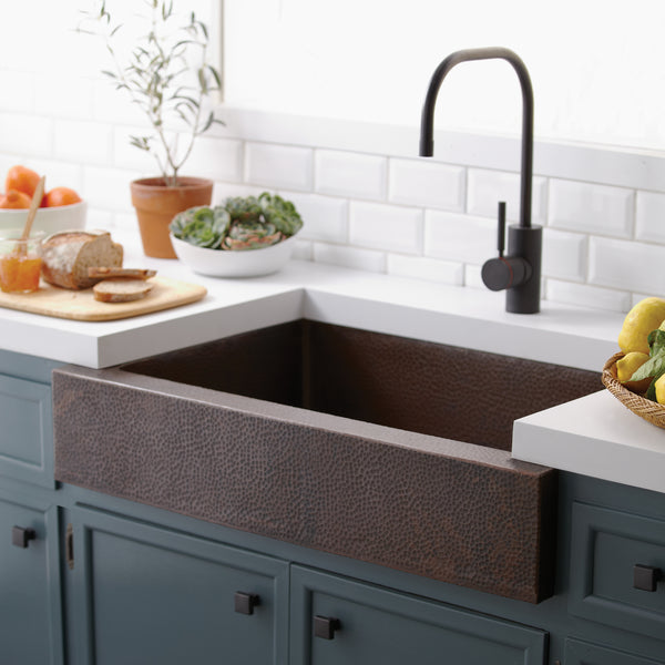 Native Trails Paragon 33 Copper Farmhouse Sink Antique Copper Cpk29