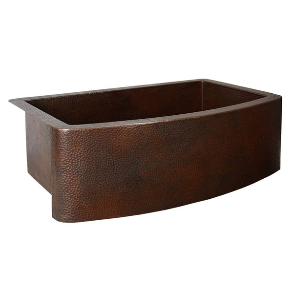 Native Trails Rhapsody 33 Copper Farmhouse Sink Antique Copper Cpk2