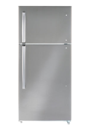 Moffat Stainless Steel 18 Cu Ft Top-Mount Refrigerator- MTE18GSKSS
