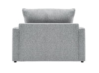 Harper Twin Sofa Bed with Innerspring Mattress - Grey