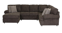 Jupiter 4-Piece Sectional with Left-Facing Chaise - Carbon