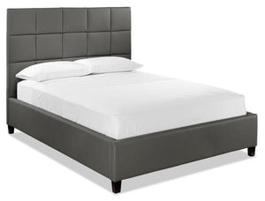 Elvis 3-Piece Twin Upholstered Bed - Pewter