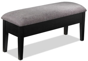 Haxby Bench with Storage - Weathered Grey