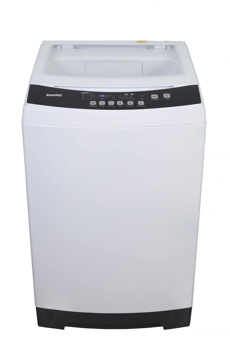 Danby White Compact Top Load Washing Machine (3.0 Cu.Ft) DWM12C1WDB6